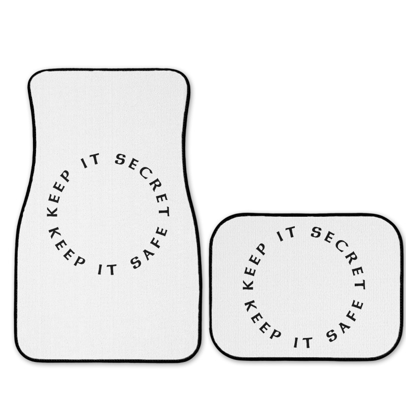 Keep It Secret Keep It Safe Full Set Car Mats | Artistshot