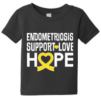 Endometriosis Awareness Support (2) Baby Tee | Artistshot