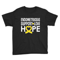 Endometriosis Awareness Support (2) Youth Tee | Artistshot