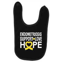 Endometriosis Awareness Support (2) Baby Bibs | Artistshot