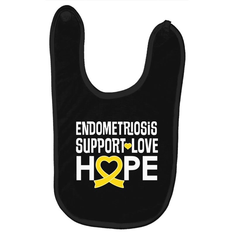 Endometriosis Awareness Support (2) Baby Bibs | Artistshot