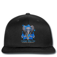 I Wear Blue For Diabetes Awareness Elephant Warrior Women T Shirt Printed Hat | Artistshot