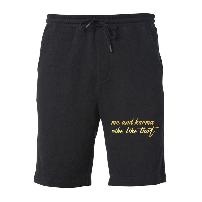 Me And Karma Vibe Like That Midnights 1 Fleece Short by josephzindel | Artistshot