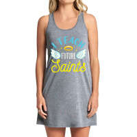 I Teach Future Saints Catholic School Teacher Christian Tank Dress | Artistshot