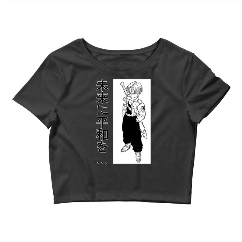 Future Trunks - Anime Design Crop Top by EricArthurMalgren | Artistshot