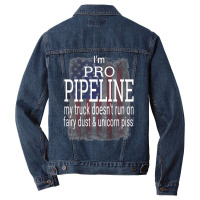 Hardworking Pipeliner Welder Faith Family Honor Country Men Denim Jacket | Artistshot