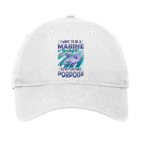 Marine Biologist Life Has Porpoise T Shirt Adjustable Cap | Artistshot