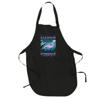 Marine Biologist Life Has Porpoise T Shirt Full-length Apron | Artistshot