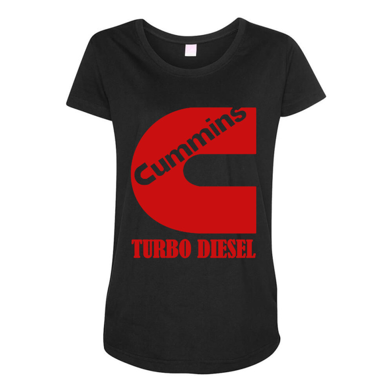 Turbo Diesel Maternity Scoop Neck T-shirt by Andalas | Artistshot