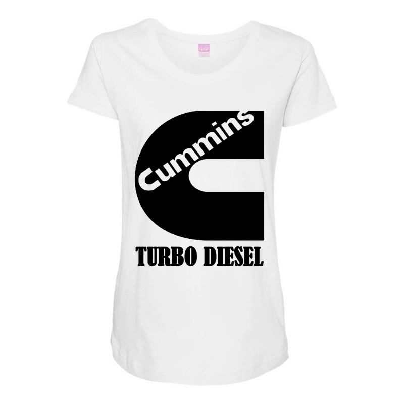 Turbo Diesel Maternity Scoop Neck T-shirt by Andalas | Artistshot