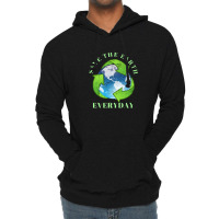 Save The Earth Everyday Ecology Environment Plant Lover Lightweight Hoodie | Artistshot