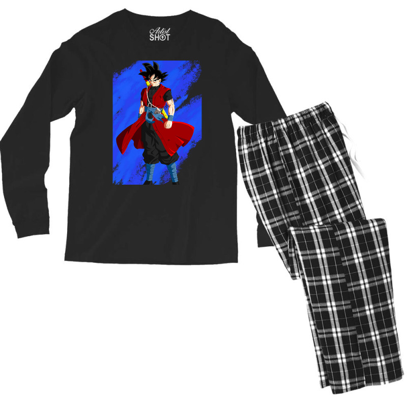 Xeno Goku-yw7sf Men's Long Sleeve Pajama Set by mckeebeckett3l9yxd | Artistshot