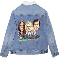 Kurt Dave Nevermind In Utero Grohl Cobain Unisex Sherpa-lined Denim Jacket | Artistshot