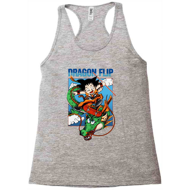 Dragon Flip Racerback Tank by DagDigDug | Artistshot