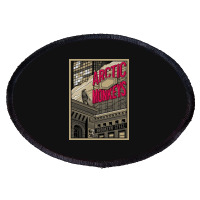 Brooklyn Arctic Steel Oval Patch | Artistshot