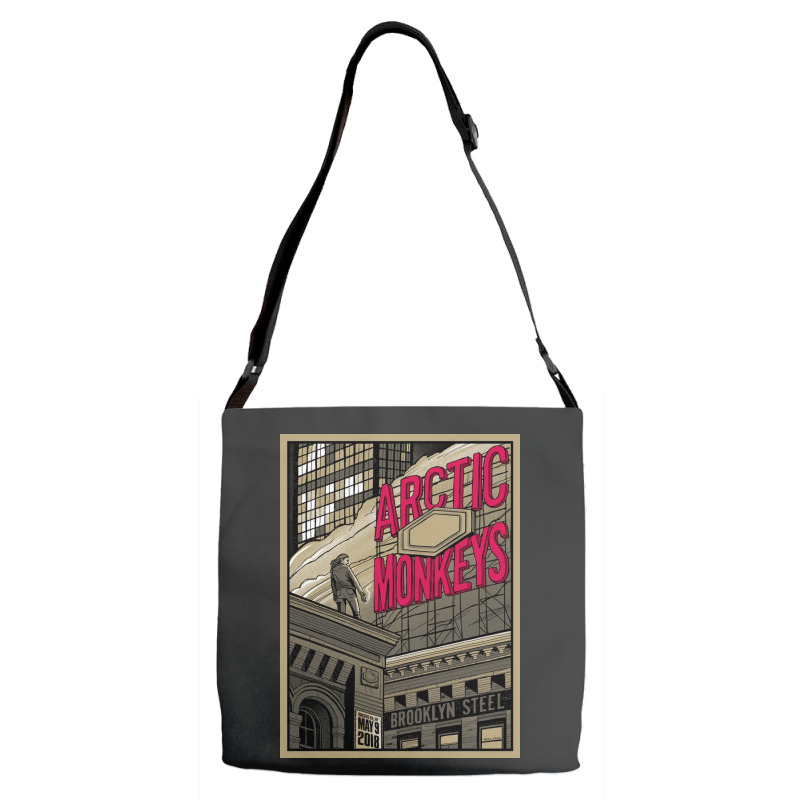 Brooklyn Arctic Steel Adjustable Strap Totes | Artistshot