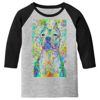 Pit Bull T  Shirt P I T B U L L Watercolor And Ink Portrait .1 T  Shir Youth 3/4 Sleeve | Artistshot