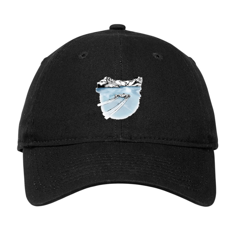 Trackmania - Arctic Lake Slide Adjustable Cap by DebraAnnKnapp | Artistshot