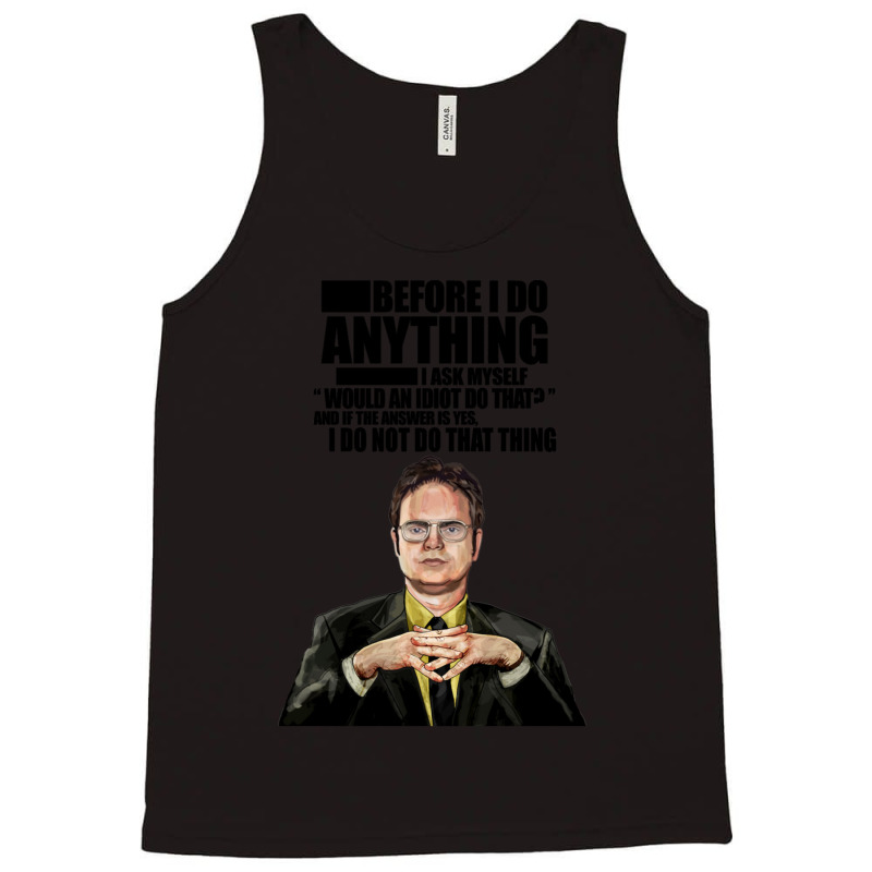 The Office - Dwight K. Schrute Tank Top | Artistshot