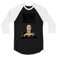 The Office - Dwight K. Schrute 3/4 Sleeve Shirt | Artistshot