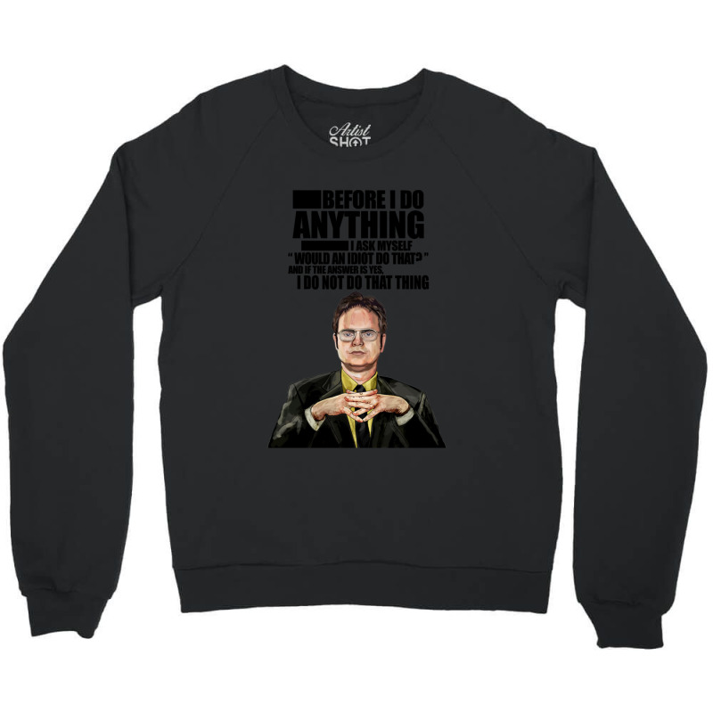 The Office - Dwight K. Schrute Crewneck Sweatshirt | Artistshot