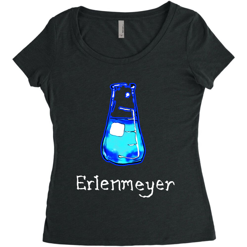 Erlenmeyer, Laboratory Women's Triblend Scoop T-shirt by DagDigDug | Artistshot