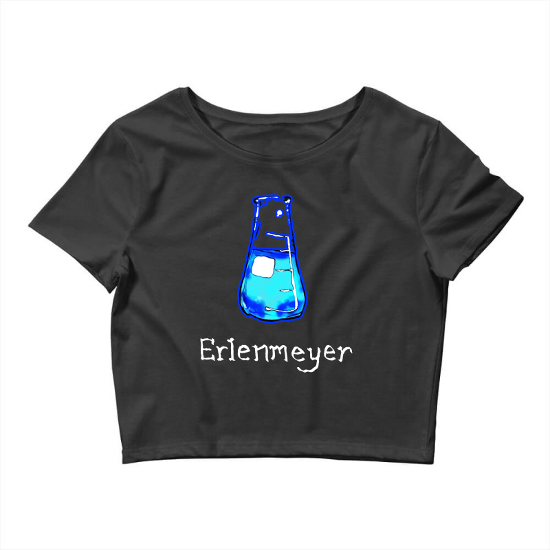 Erlenmeyer, Laboratory Crop Top by DagDigDug | Artistshot