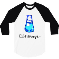 Erlenmeyer, Laboratory 3/4 Sleeve Shirt | Artistshot