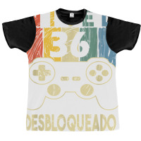 Nivel 36 Desbloqueado Gamer 36 Años T Shirt Graphic T-shirt | Artistshot