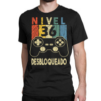 Nivel 36 Desbloqueado Gamer 36 Años T Shirt Classic T-shirt | Artistshot