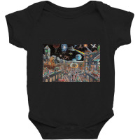 Pink Galaxy Song Baby Bodysuit | Artistshot