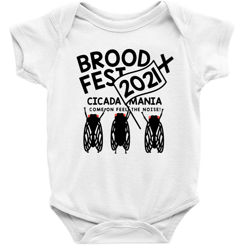 Brood X Fest 2021 Baby Bodysuit by Andalas | Artistshot