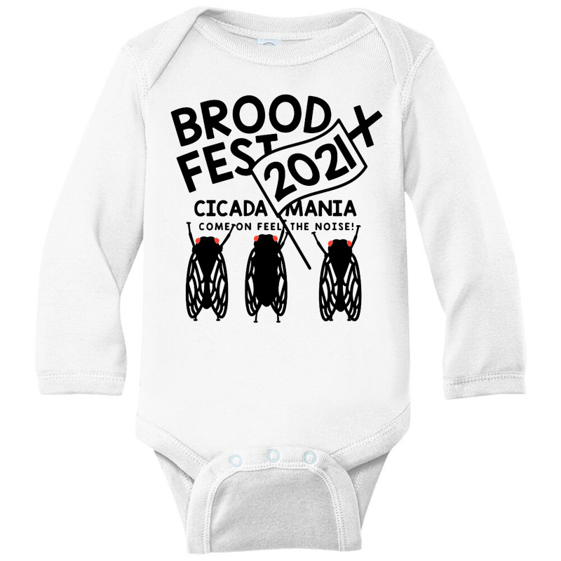 Brood X Fest 2021 Long Sleeve Baby Bodysuit by Andalas | Artistshot