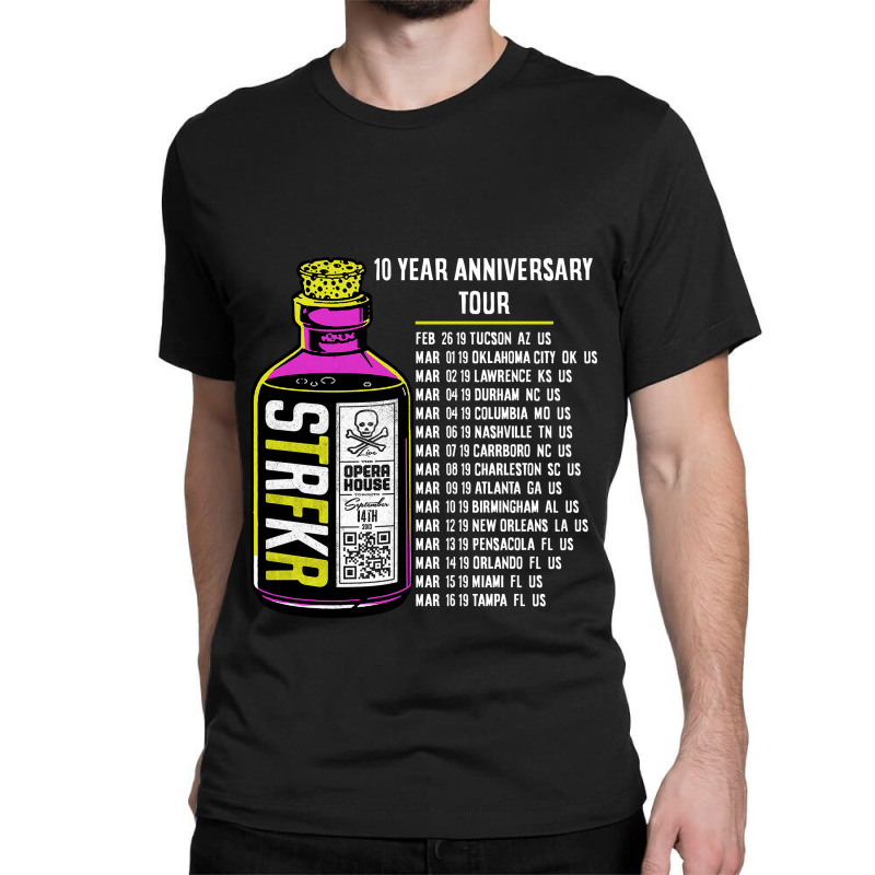 Joshua Hodges 10 Year Anniversary Tour 2019 Back Classic T-shirt by fariosbake901216 | Artistshot