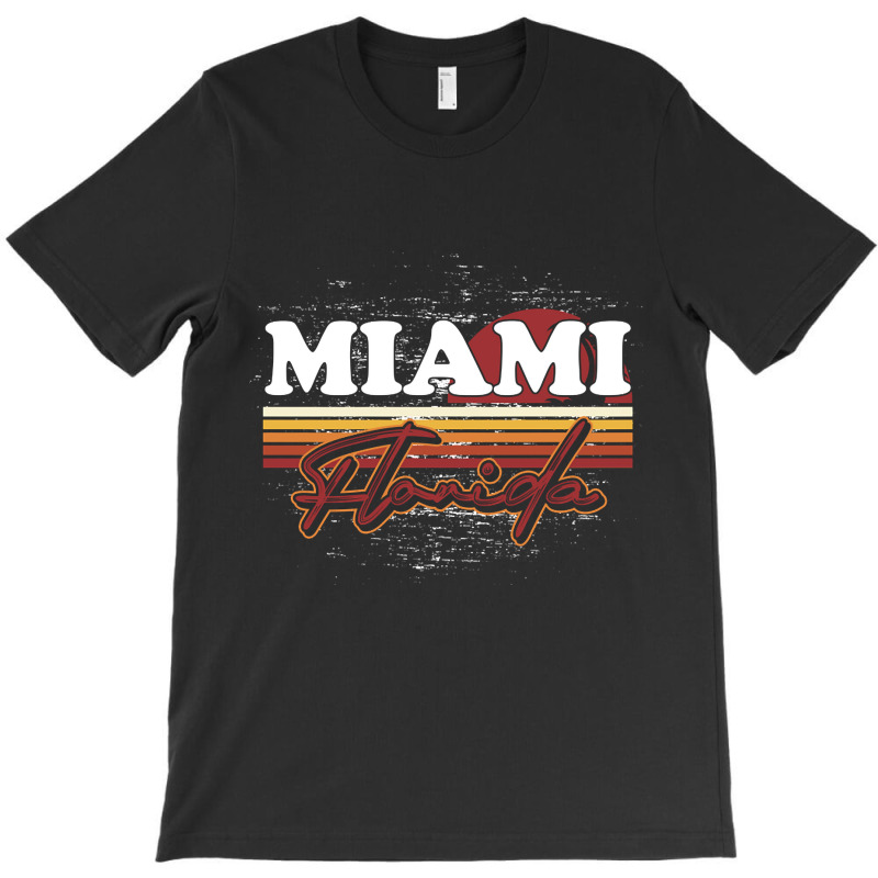 Fl Miami Retro Sunset Summer Florida State Florida T-shirt | Artistshot