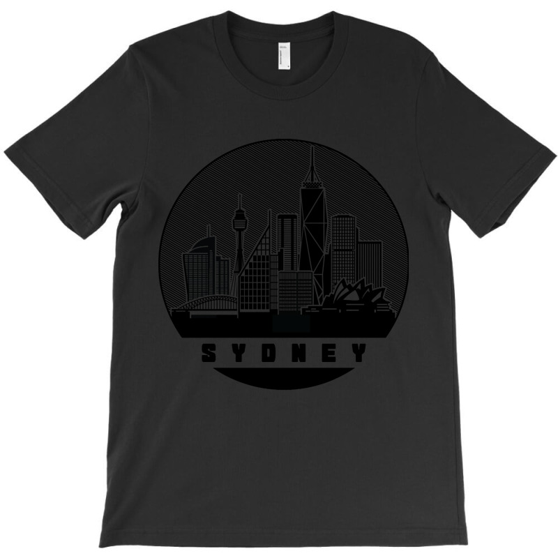 Sydney Australia Skyline-n6spv T-shirt | Artistshot