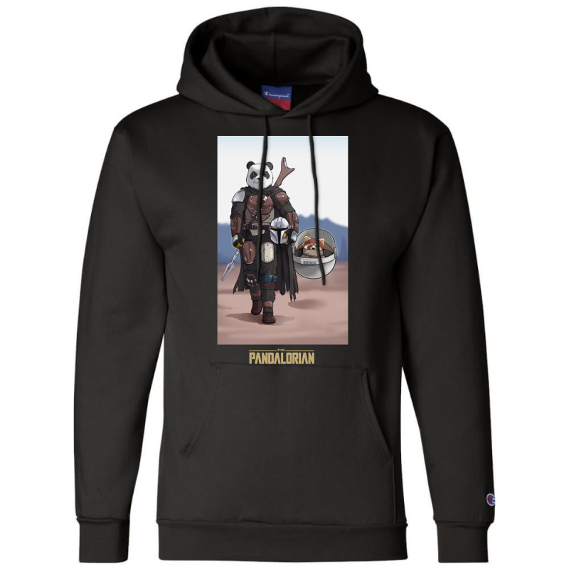 The Pandalorian Champion Hoodie | Artistshot