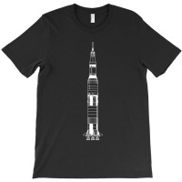 Saturn V Rocket For Dark Things T-shirt | Artistshot