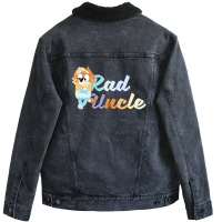 The Rad Uncle Unisex Sherpa-lined Denim Jacket | Artistshot