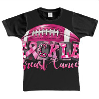 Tickle Breast Cancer Football Graphic Youth T-shirt | Artistshot