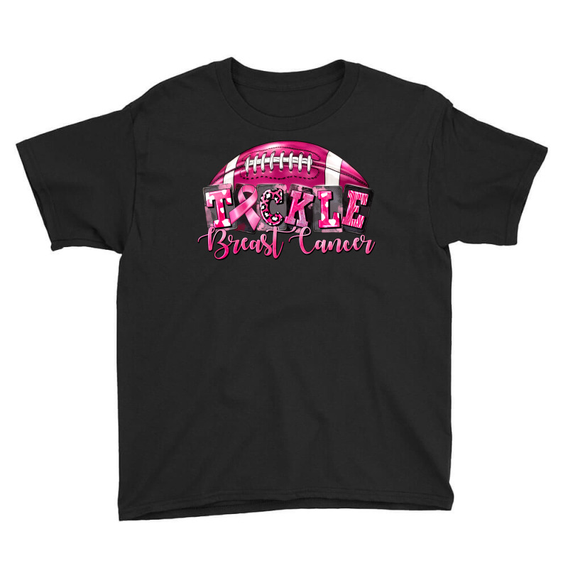 Tickle Breast Cancer Football Youth Tee by FaDigitalArtStudio | Artistshot