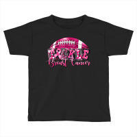 Tickle Breast Cancer Football Toddler T-shirt | Artistshot