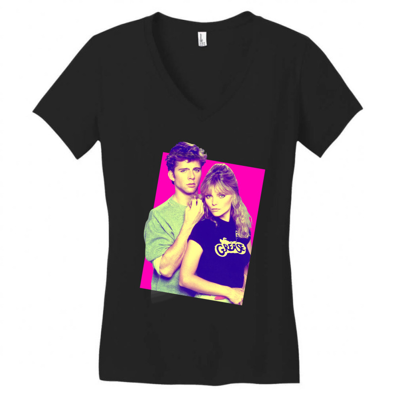 Grease 2 Premium Women's V-Neck T-Shirt by KIJANAOHNSON | Artistshot