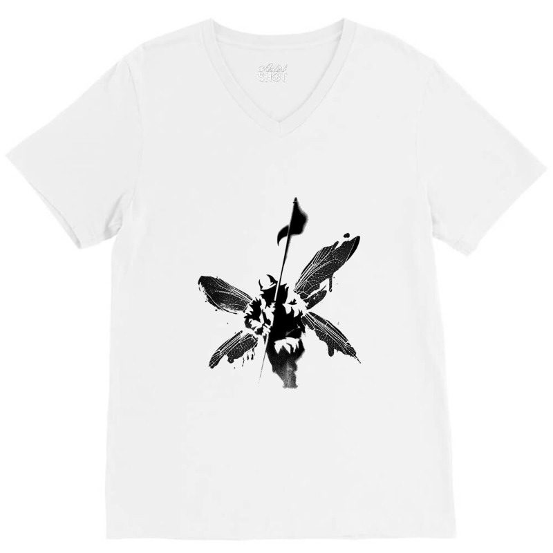 Linkin Hero V-Neck Tee by GiaMuller | Artistshot