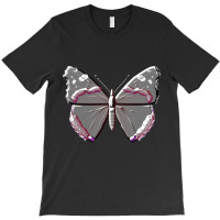 Grey Metallic Butterfly T-shirt | Artistshot