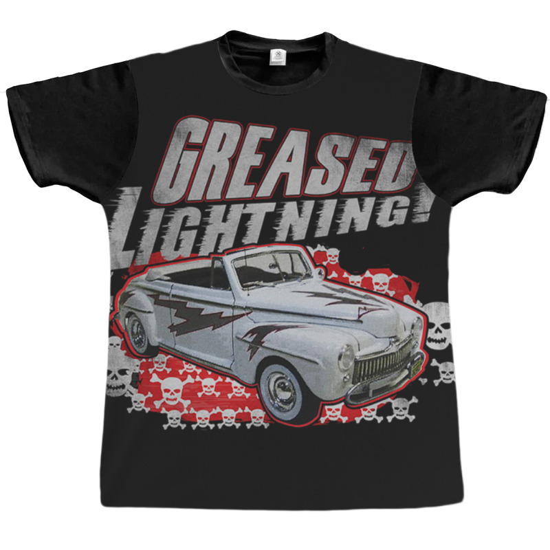 Greased Lightening Graphic T-shirt by KIJANAOHNSON | Artistshot