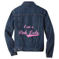 I Am A Pink Lady Men Denim Jacket | Artistshot