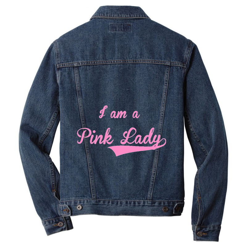 I Am A Pink Lady Men Denim Jacket by KIJANAOHNSON | Artistshot