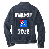 Australia Football Ladies Denim Jacket | Artistshot