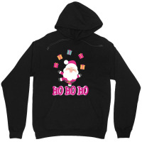 Christmas Pink Santa Unisex Hoodie | Artistshot